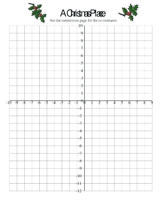 Printable Hidden Picture Coordinate Graphing Worksheets Printable