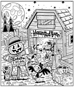 15 Best Find Hidden Pictures Printable Halloween Printablee