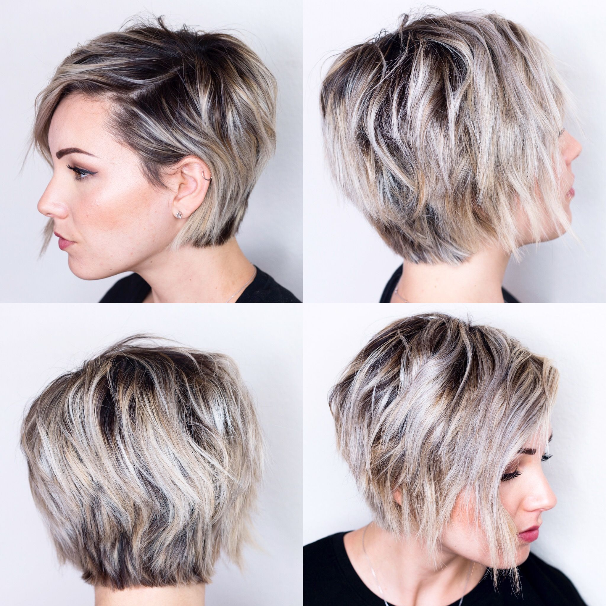 360 View Of Short Hair Oval Face Haircuts Oval Face Hairstyles Long 