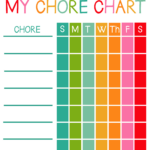 43 Free Chore Chart Templates For Kids Template Lab Free Printable