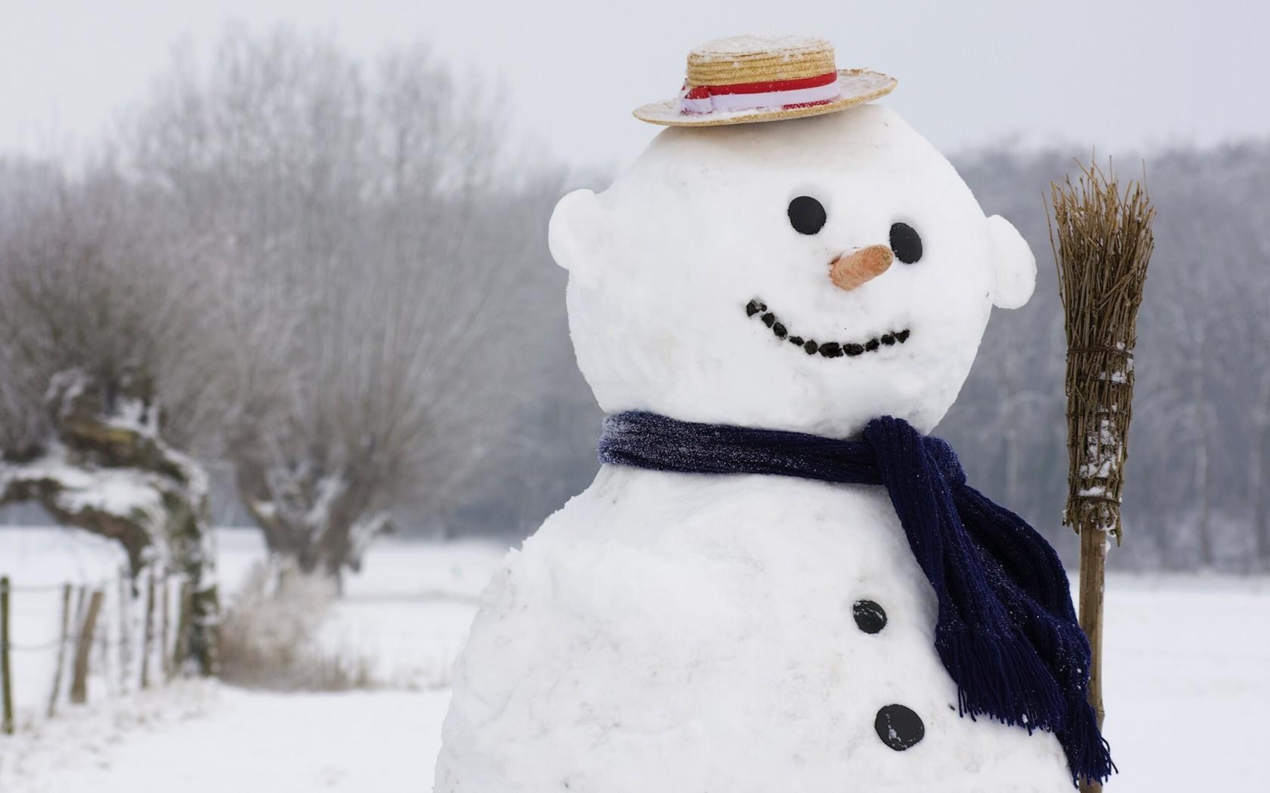 4K Christmas Snowman Wallpapers High Quality Download Free