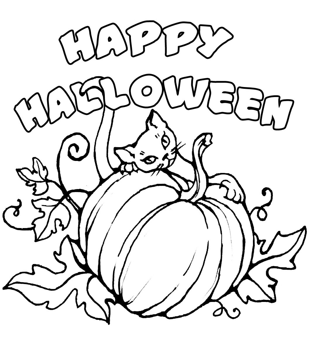 50 Free Printable Halloween Coloring Pages For Kids