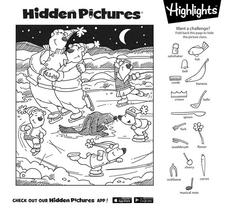 Free Printable Hidden Pictures For Seniors