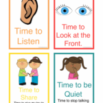 Activity Transition Cards Designed To Help Children With Autism