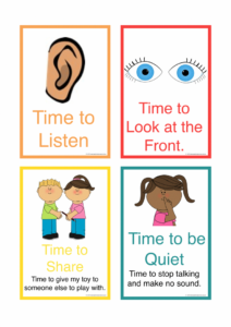 Activity Transition Cards Designed To Help Children With Autism