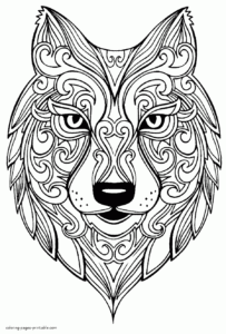 Adult Animal Coloring Pages Coloring Home