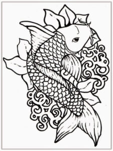 Adult Free Fish Coloring Pages Realistic Coloring Pages