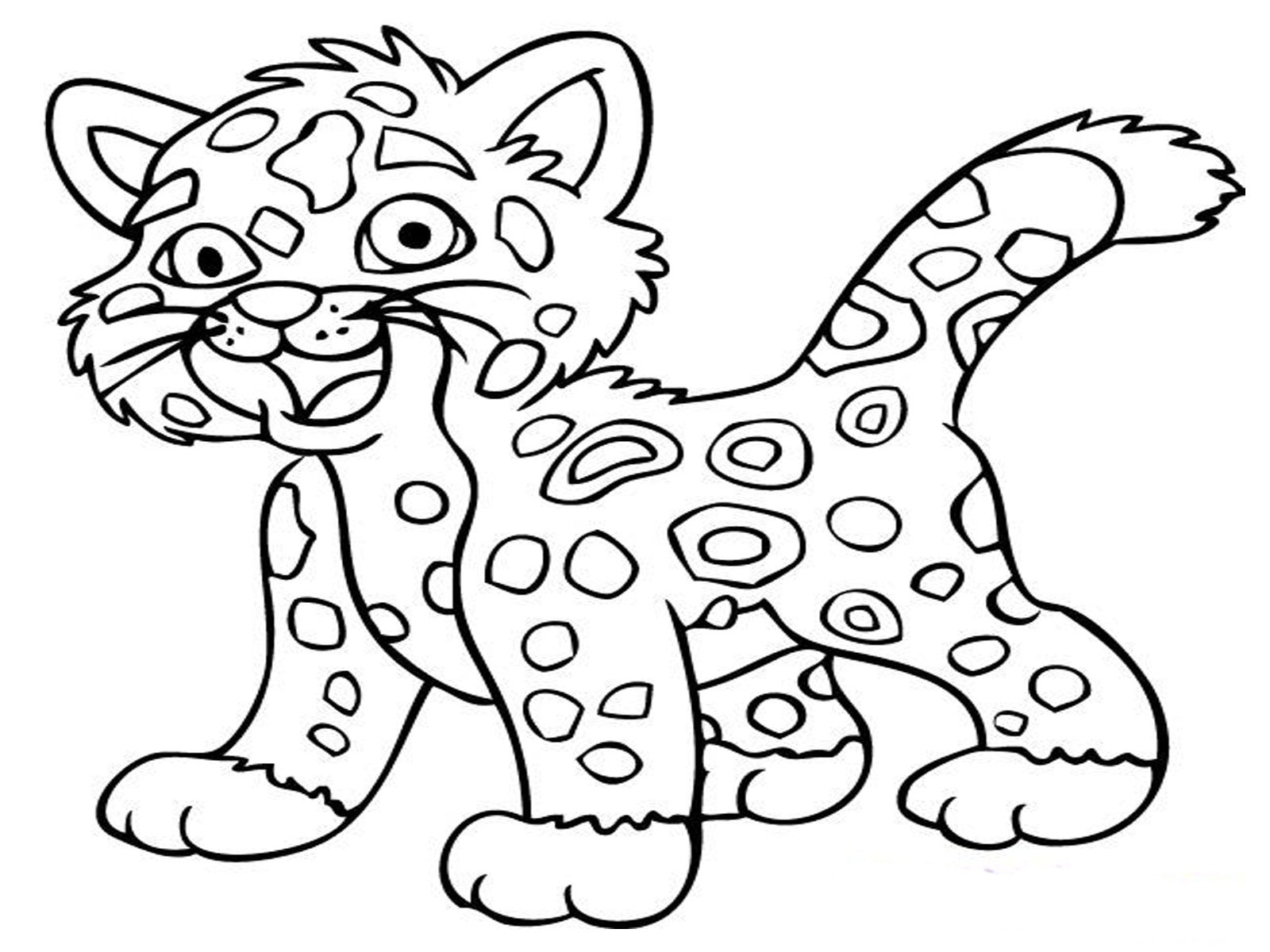 Printable Animal Pictures For Kids To Color