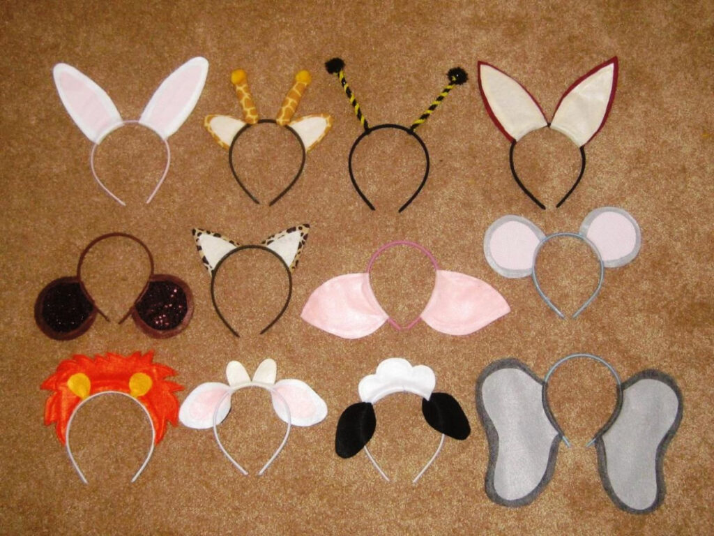 Animal Ear Templates SampleTemplatess SampleTemplatess | Printable Pictures