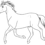 Animal Templates Free Premium Templates Horse Template Drawings