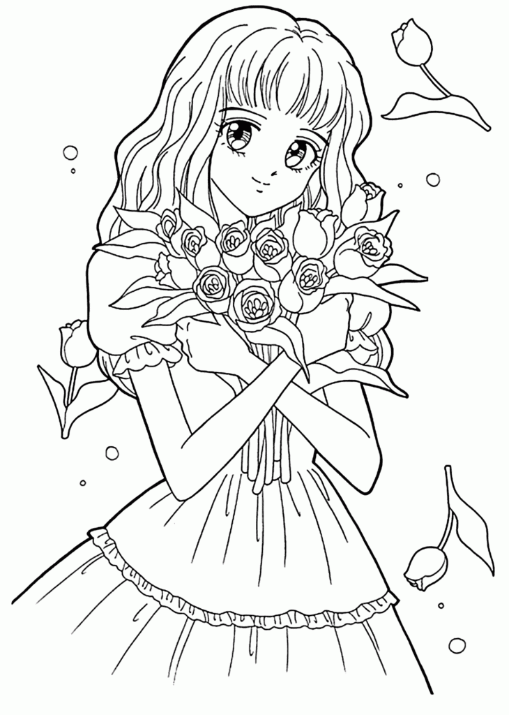 Anime Coloring Pages Best Coloring Pages For Kids