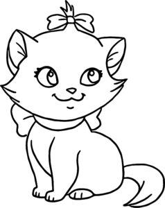 Aristocats Marie Coloring Pages At GetColorings Free Printable