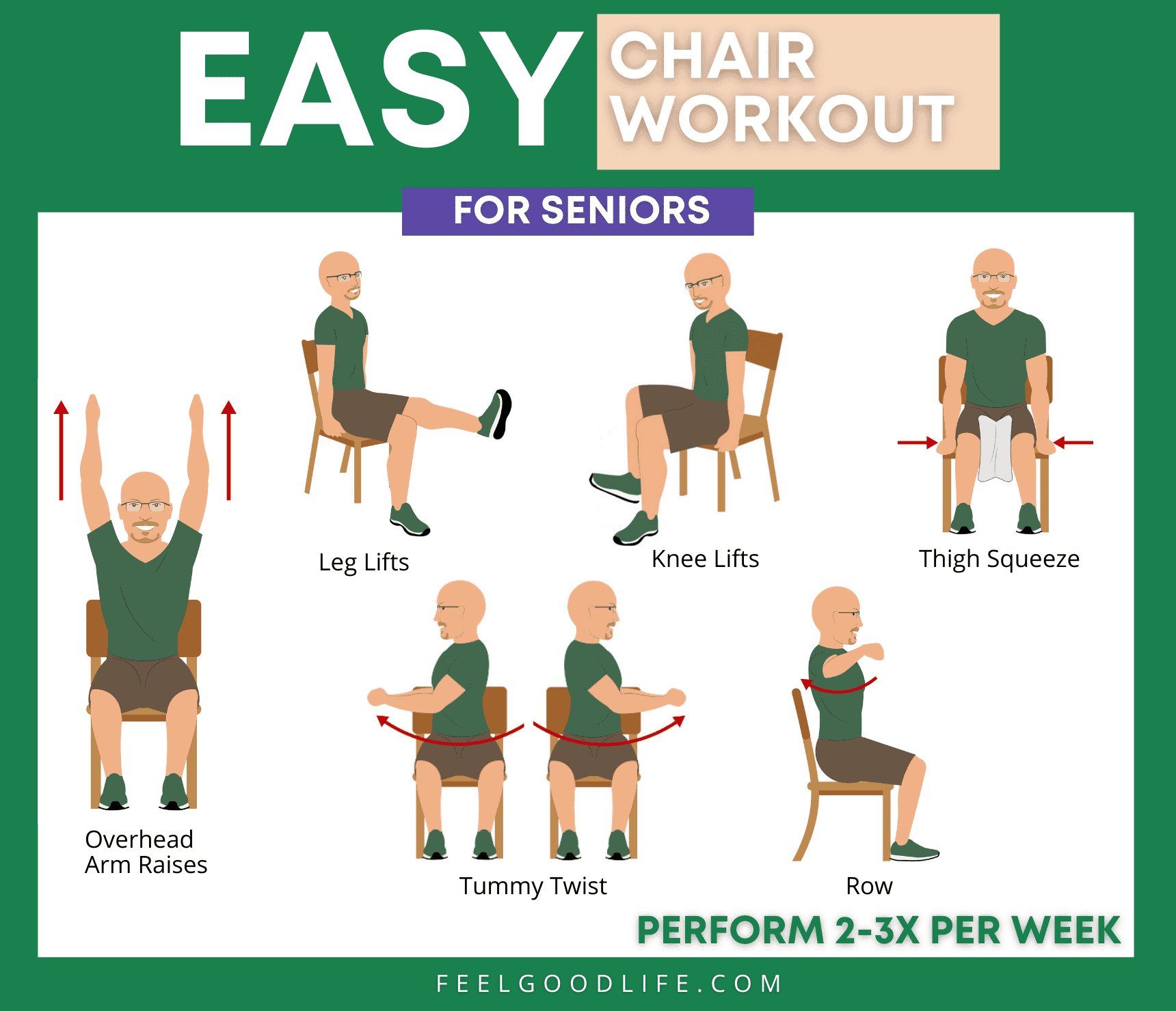 Armchair Exercises For The Elderly Armchair Exercises For The Elderly 