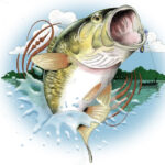 Bass Fishing By Mark Combs ArtWanted