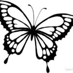 Black Butterfly Sticker By ARTStudio88 Butterfly Coloring Page