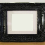 Black Ornate Frame For 8x10 Art Prints Free Domestic