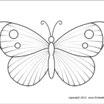 Butterflies Free Printable Templates Coloring Pages FirstPalette