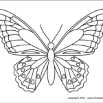 Butterflies Free Printable Templates Coloring Pages FirstPalette