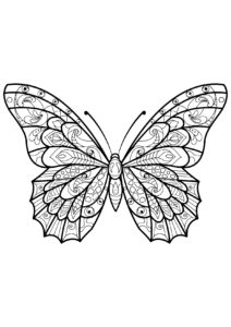 Butterflies Free To Color For Kids Butterflies Kids Coloring Pages