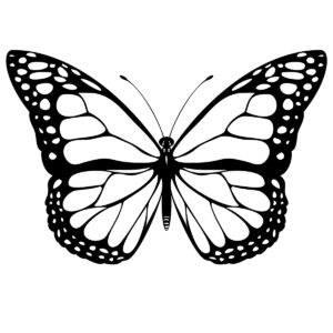 Butterfly Coloring Pages 6 Coloring Kids Coloring Kids