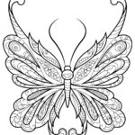 Butterfly Coloring Pages For Adults Best Coloring Pages For Kids
