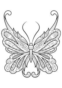 Butterfly Coloring Pages For Adults Best Coloring Pages For Kids