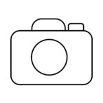 Camera Outline FREE Printable Template Planerium