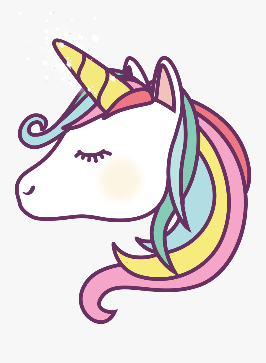 Cartoon Unicorn Face Imagenes De Unicornios Png Sin Fondo Free 