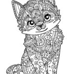 Cat Coloring Pages For Adults Best Coloring Pages For Kids