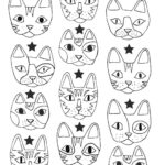 Cat Therapy Coloring Pages To Download And Print For Free