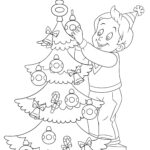 Christmas For Children Christmas Kids Coloring Pages