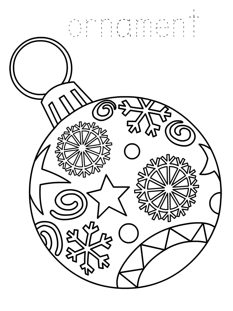 Printable Christmas Pictures To Colour