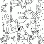 Christmas Pictures To Color For Kids Free Christmas Coloring Pages To