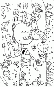 Christmas Pictures To Color For Kids Free Christmas Coloring Pages To