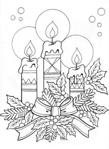 Christmas Village Coloring Pages At GetColorings Free Printable