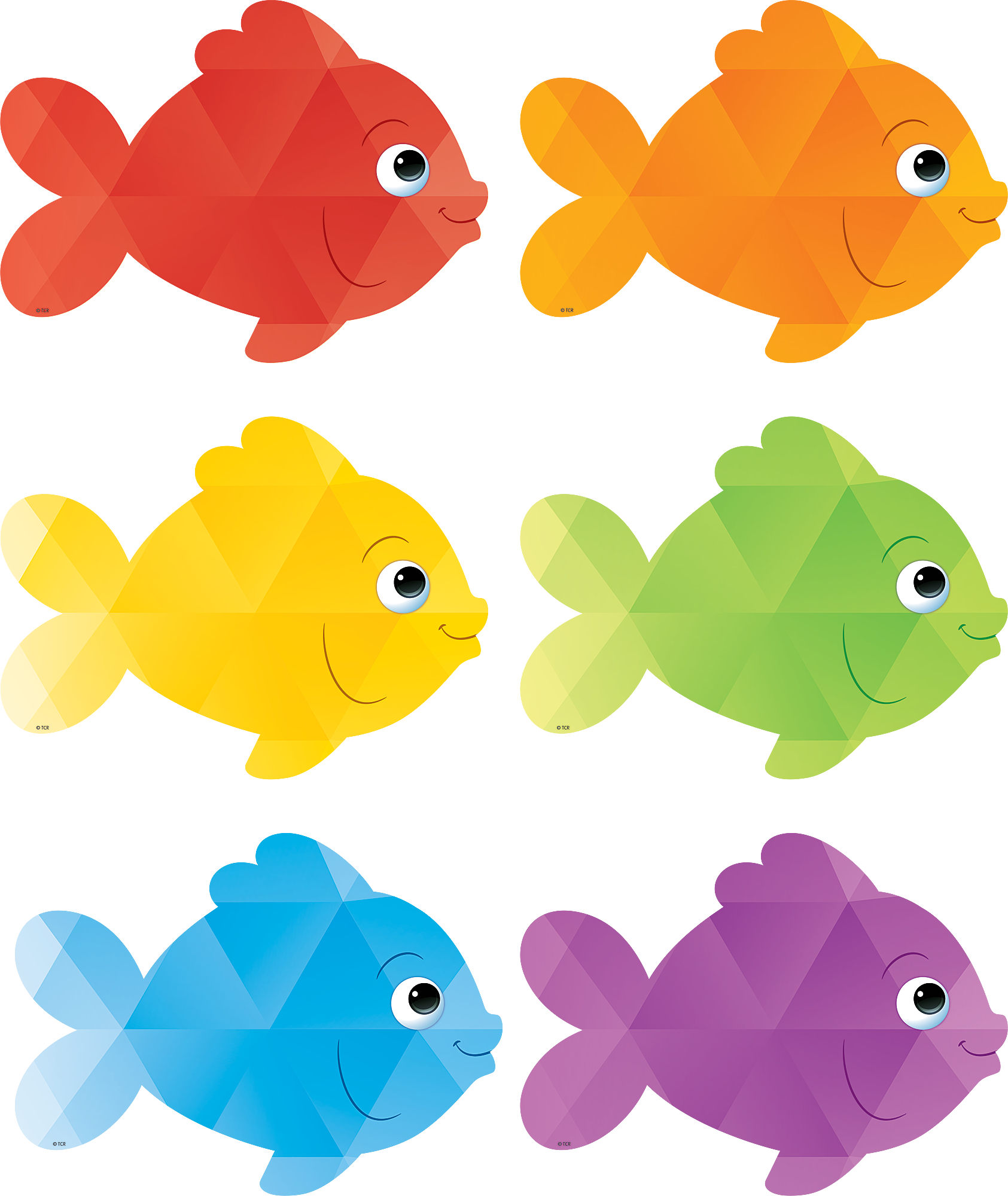 Colored Fish Printable Pictures