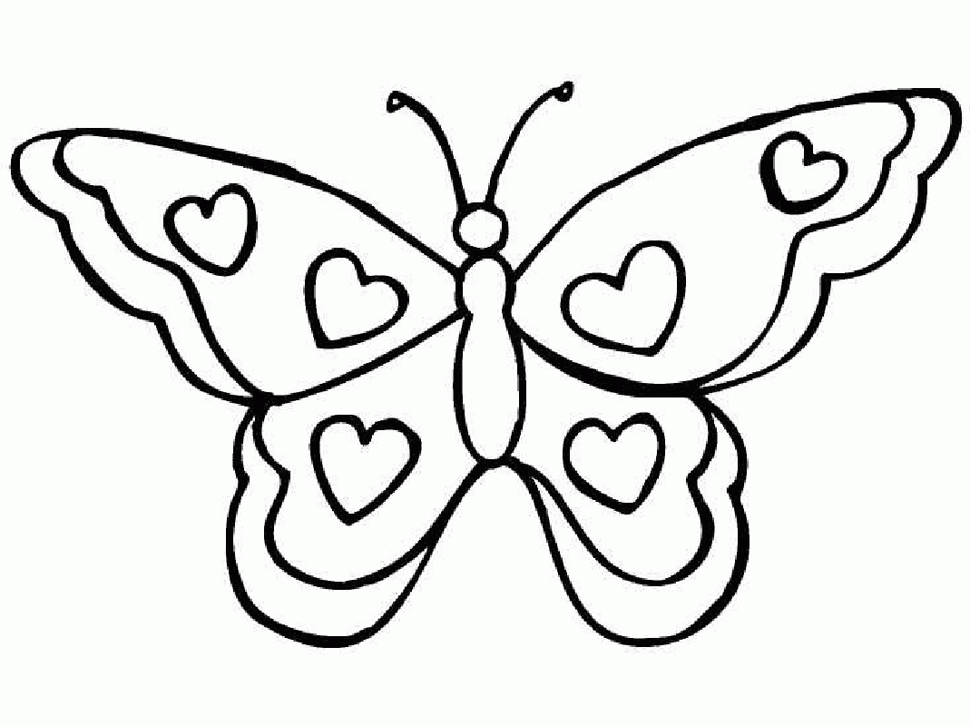 Coloring Pages Butterfly Free Printable Coloring Pages Free And Printable