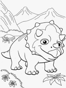 Coloring Pages Dinosaur Free Printable Coloring Pages