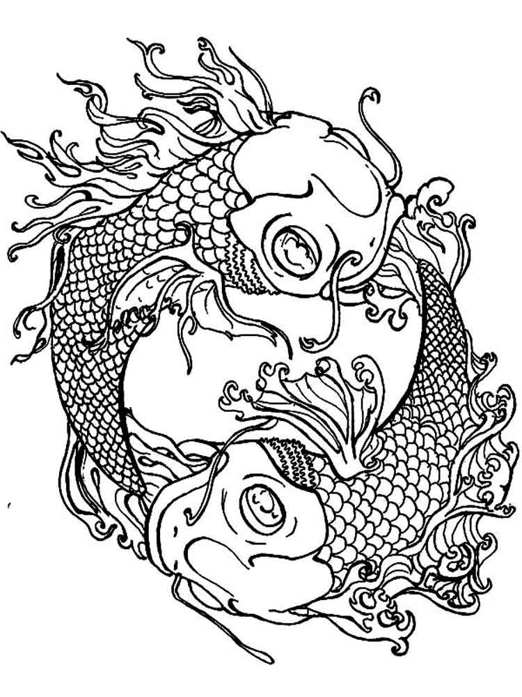 Coloring Pages For Adults Fish At GetDrawings Free Download