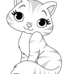 Cute Cats Coloring Pages Download And Print Cute Cats Coloring Pages