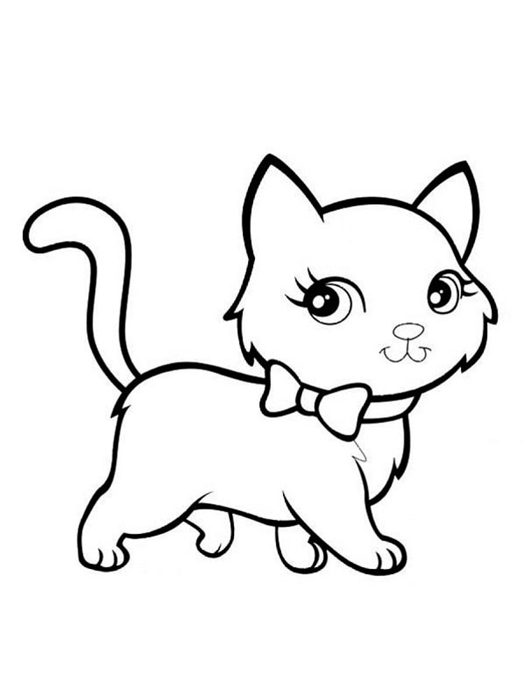Cute Cats Coloring Pages Download And Print Cute Cats Coloring Pages