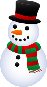 Cute Christmas Snowman Free Clip Art