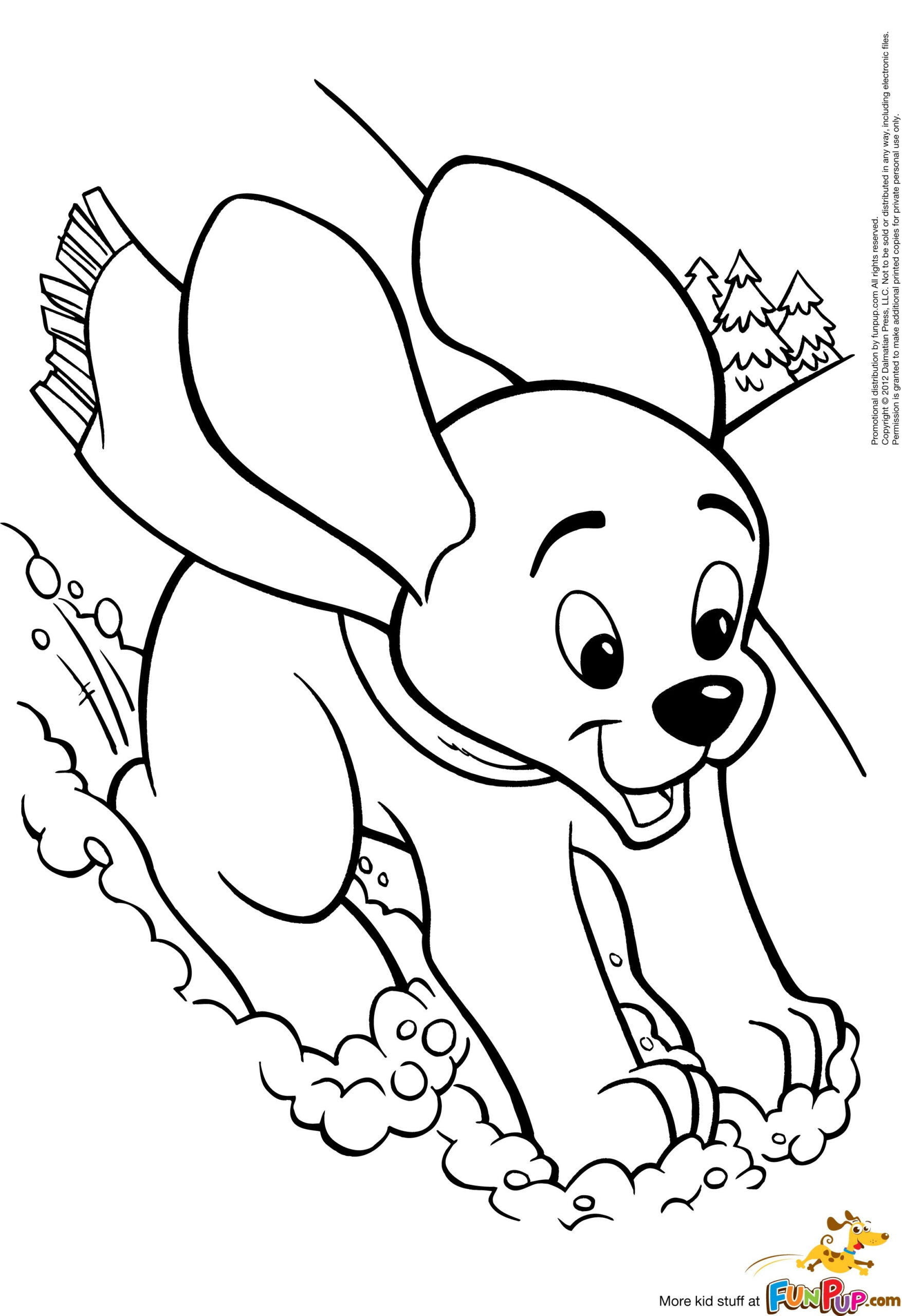 Cute Dog Coloring Pages For Kids At GetColorings Free Printable 