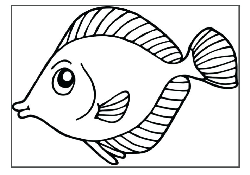 Cute Fish Coloring Pages At GetColorings Free Printable Colorings 