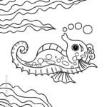 Cute Sea Animal Coloring Pages At GetColorings Free Printable