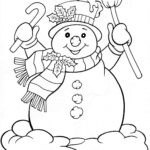 Cute Snowman Coloring Pages At GetColorings Free Printable