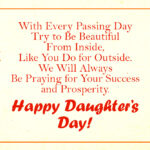 Daughters Day 2020 Wishes And HD Images WhatsApp Stickers Facebook