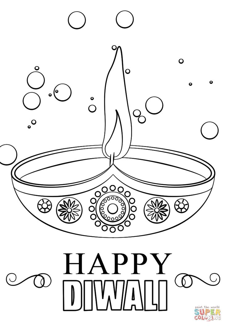 Diwali Celebration Printable Pictures