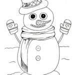 Do You Wanna Build A Snowman Kids Coloring Page ThriftyFun
