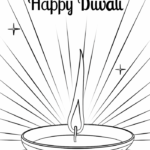 Draw A Diwali Diya Worksheets 99Worksheets